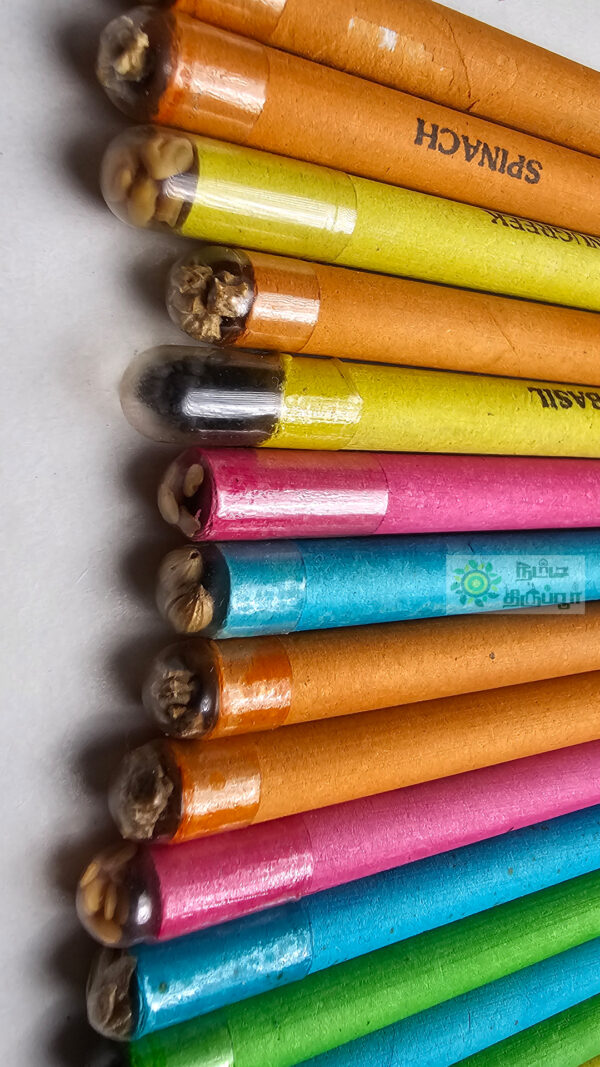 Ecofriendly Recycled Plantable Seed Color Pencils - Image 2